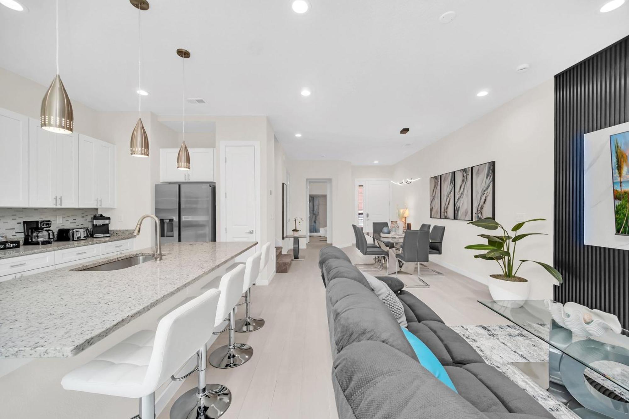New Spacious And Themed 5 Bedroom Home Minutes From Disney And Waterparks! Orlando Luaran gambar