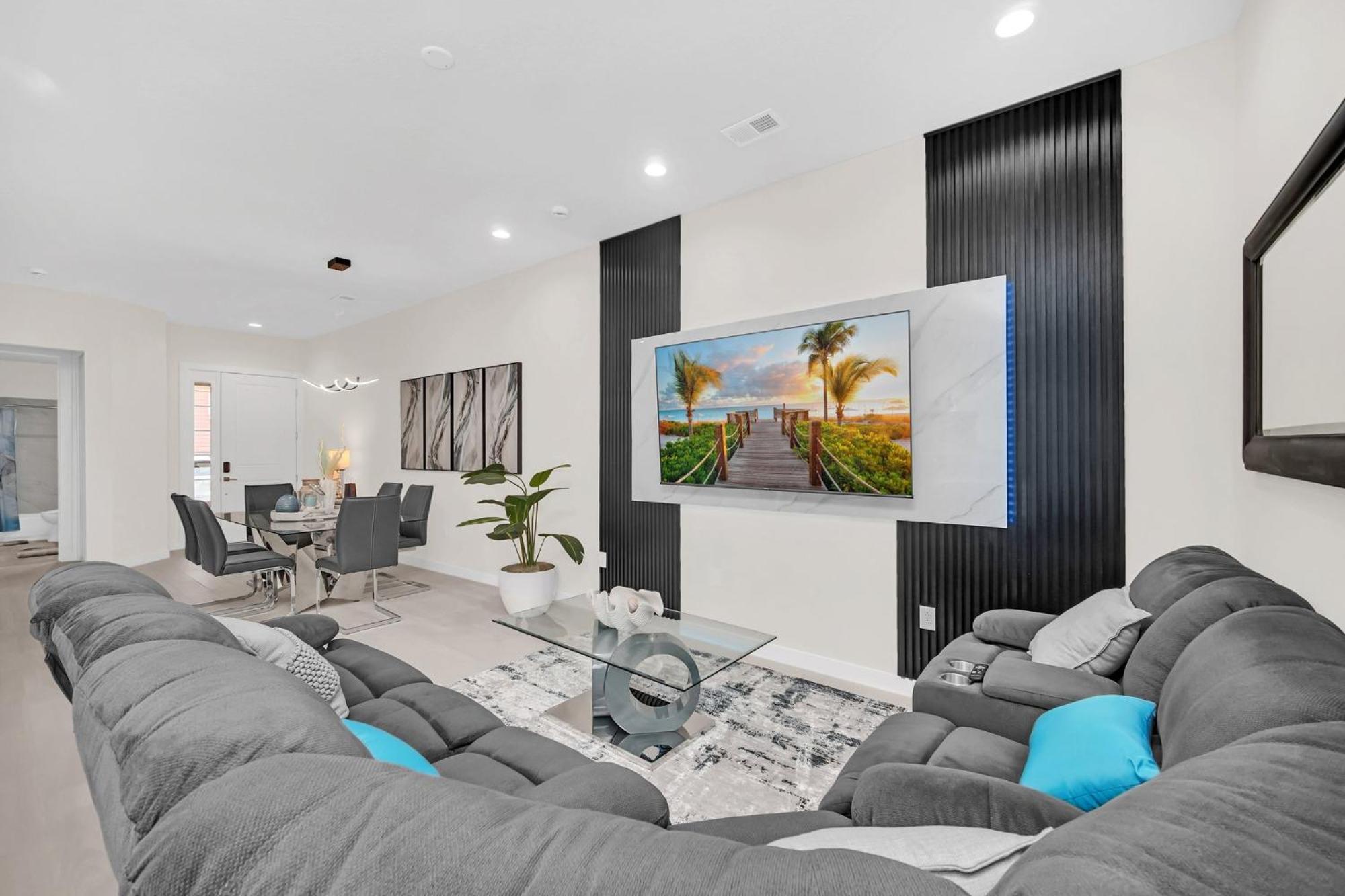 New Spacious And Themed 5 Bedroom Home Minutes From Disney And Waterparks! Orlando Luaran gambar